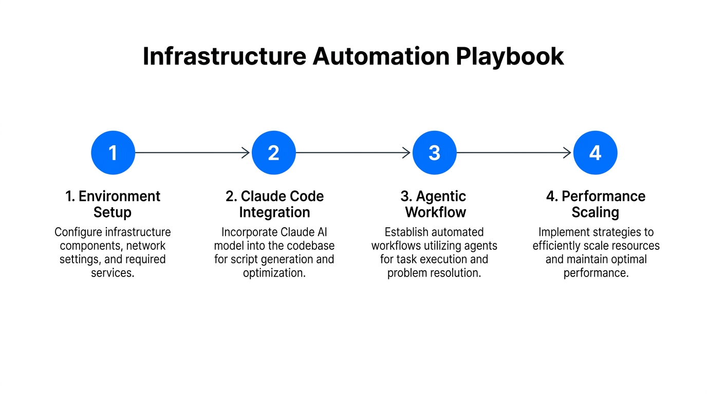 Step-by-step process for building automated marketing infrastructure.