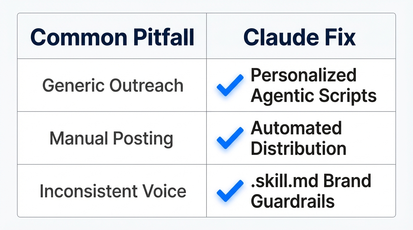 Strategic solutions for common scaling roadblocks in influencer marketing.