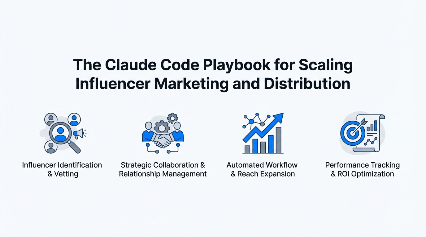 The Claude Code Playbook for Scaling Influencer Marketing and Distribution