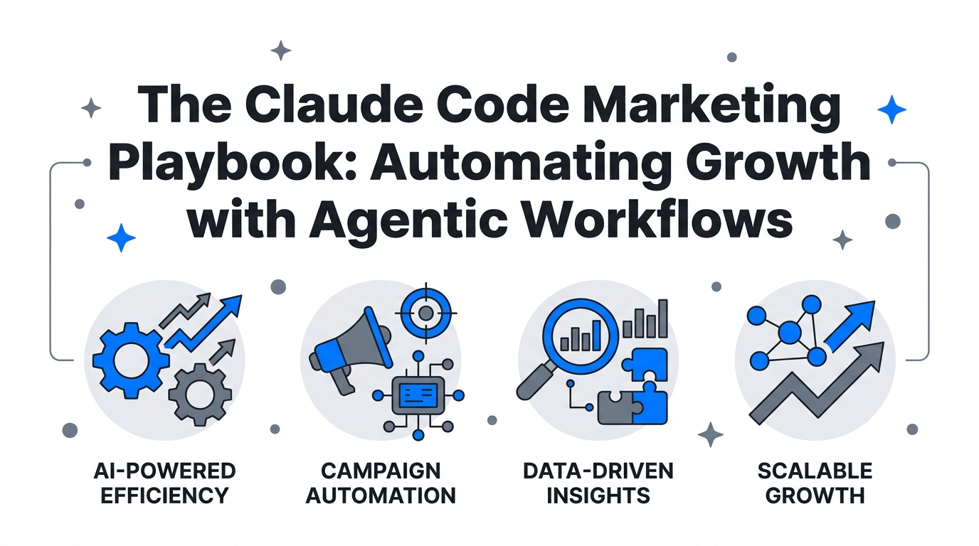 The Claude Code Marketing Playbook: Automating Growth with Agentic Workflows