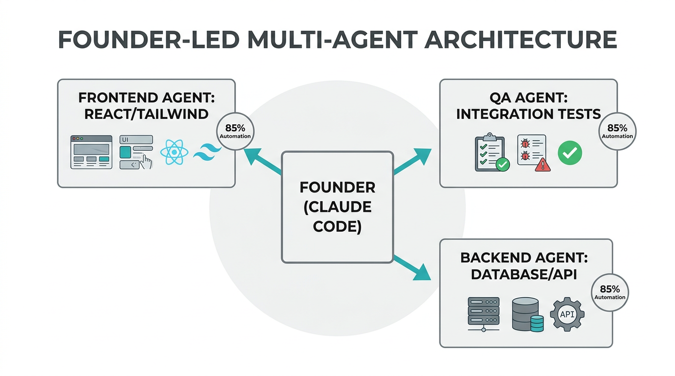 How a non-technical founder orchestrates multiple AI agents to build.