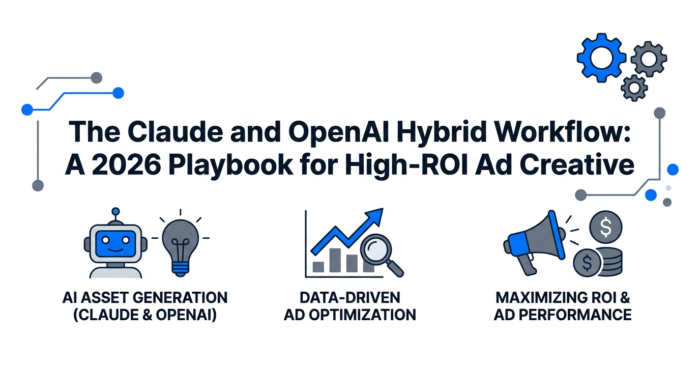 The Claude and OpenAI Hybrid Workflow: A 2026 Playbook for High-ROI Ad Creative