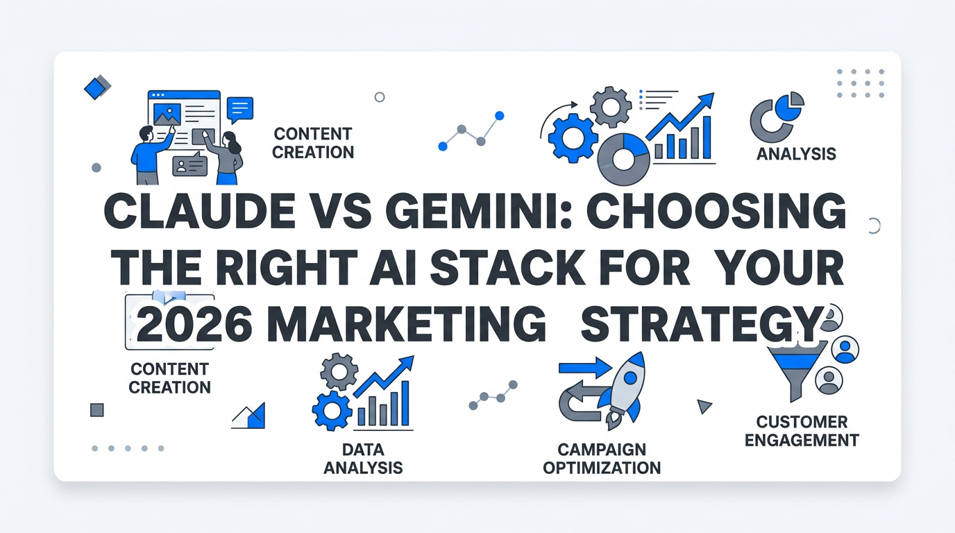Claude vs Gemini: Choosing the Right AI Stack for Your 2026 Marketing Strategy