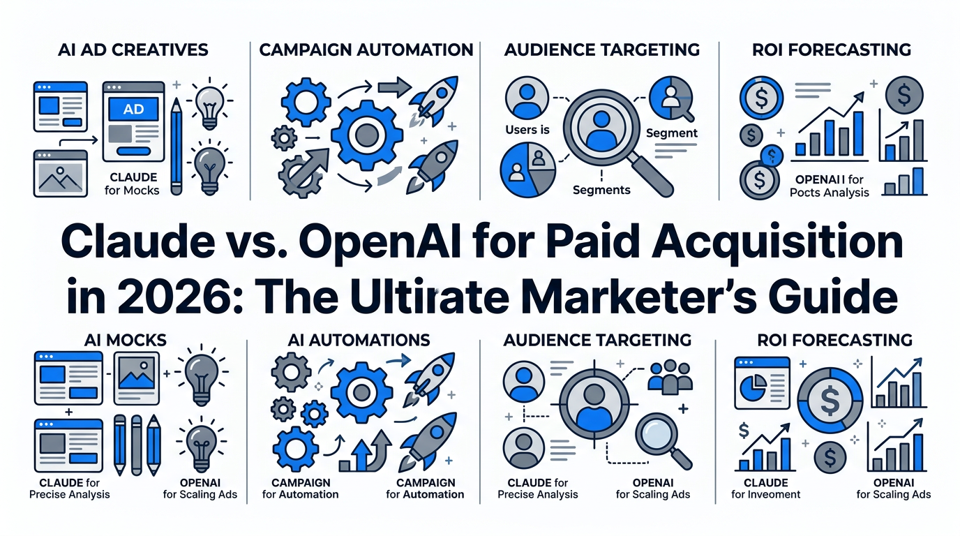 Claude vs. OpenAI for Paid Acquisition in 2026: The Ultimate Marketer's Guide