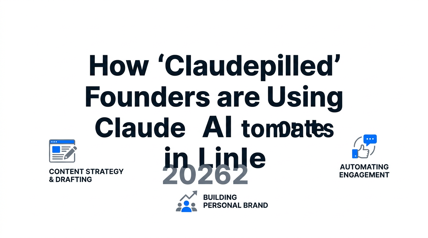 How 'Claudepilled' Founders are Using Claude AI to Dominate LinkedIn in 2026