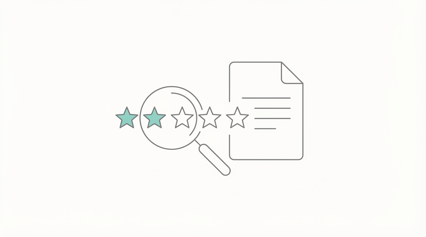 The 1 2 Star Review Method