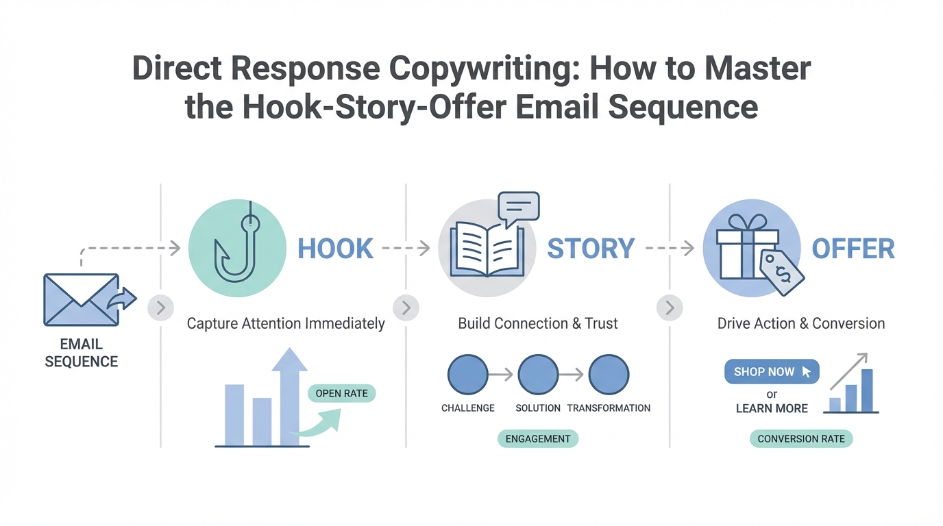 Direct Response Copywriting: How to Master the Hook-Story-Offer Email Sequence