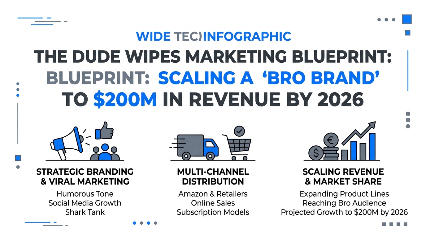 The Dude Wipes Marketing Blueprint: Scaling a 'Bro Brand' to $200M in Revenue by 2026