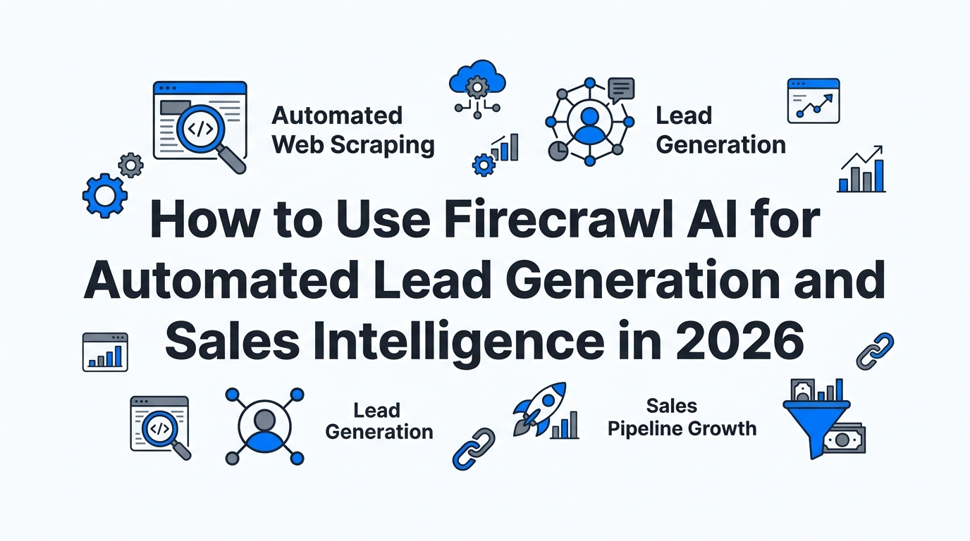 How to Use Firecrawl AI for Automated Lead Generation and Sales Intelligence in 2026