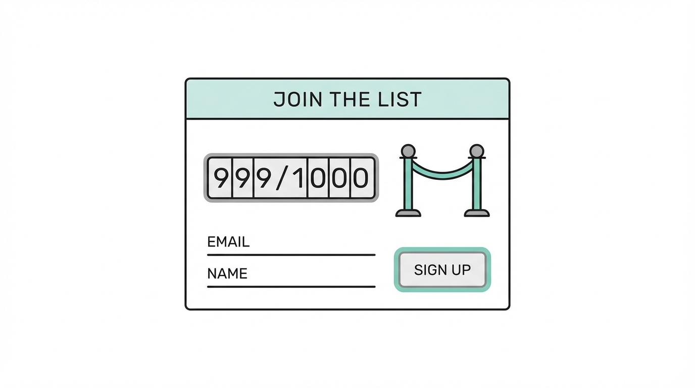 The Waitlist Strategy And False Scarcity