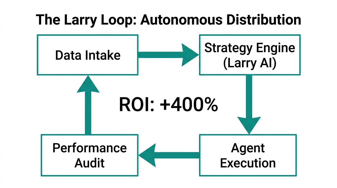The autonomous loop for continuous marketing distribution and optimization.