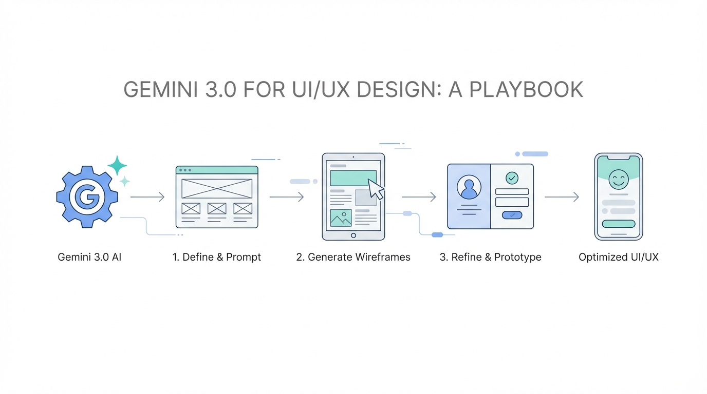 How to Use Gemini 3.0 for UI/UX Design: A Step-by-Step Playbook