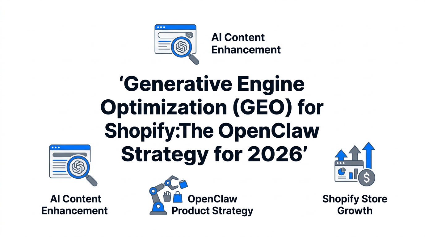 Generative Engine Optimization (GEO) for Shopify: The OpenClaw Strategy for 2026