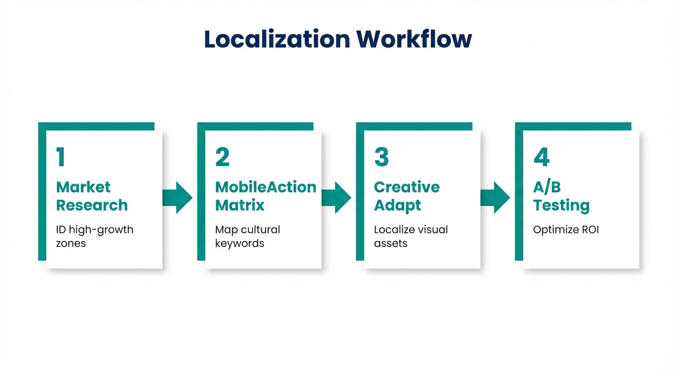 Step-by-step playbook for implementing localized keyword research.