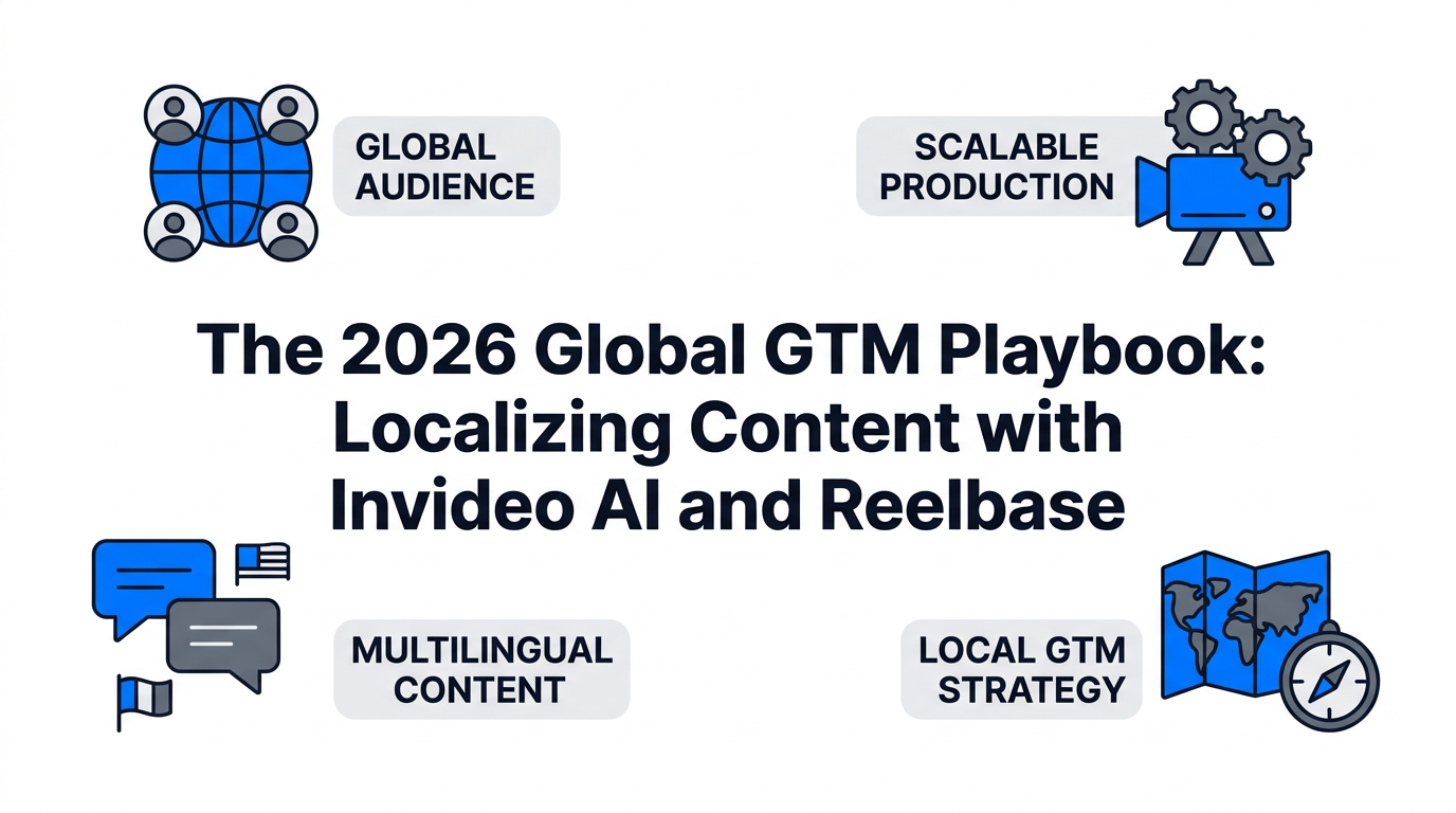 The 2026 Global GTM Playbook: Localizing Content with Invideo AI and Reelbase