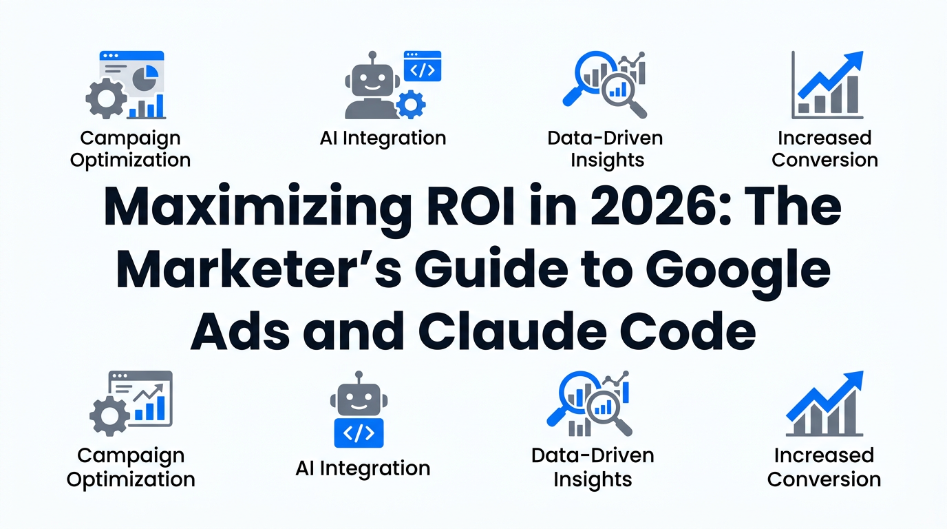 Maximizing ROI in 2026: The Marketer’s Guide to Google Ads and Claude Code