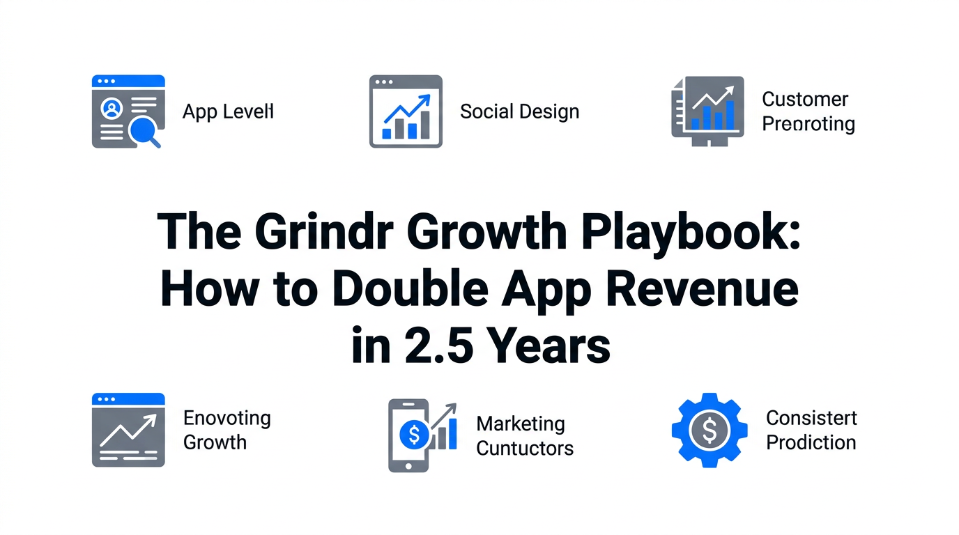 The Grindr Growth Playbook: How to Double App Revenue in 2.5 Years