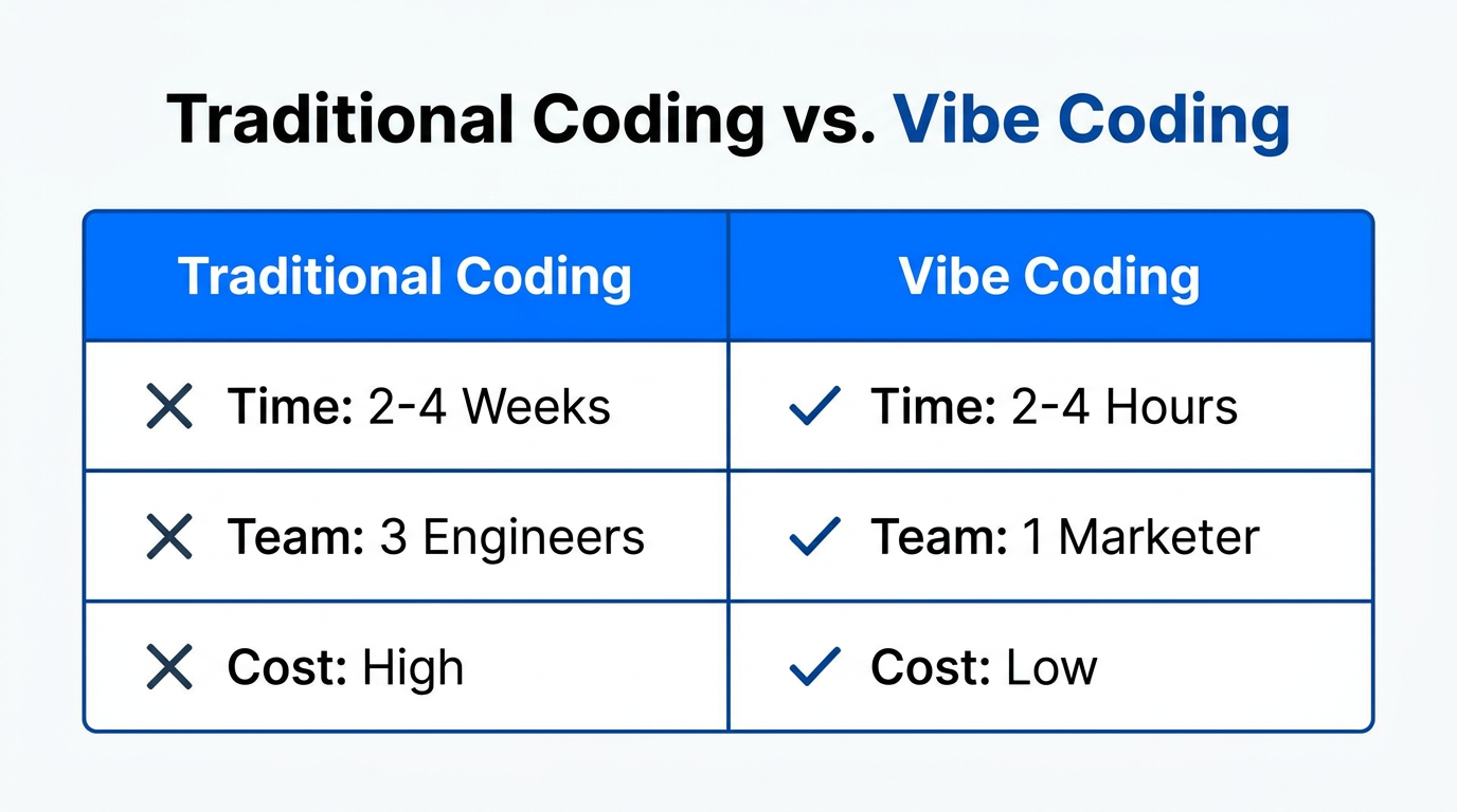 Comparison of development speed and resource requirements in 2026.