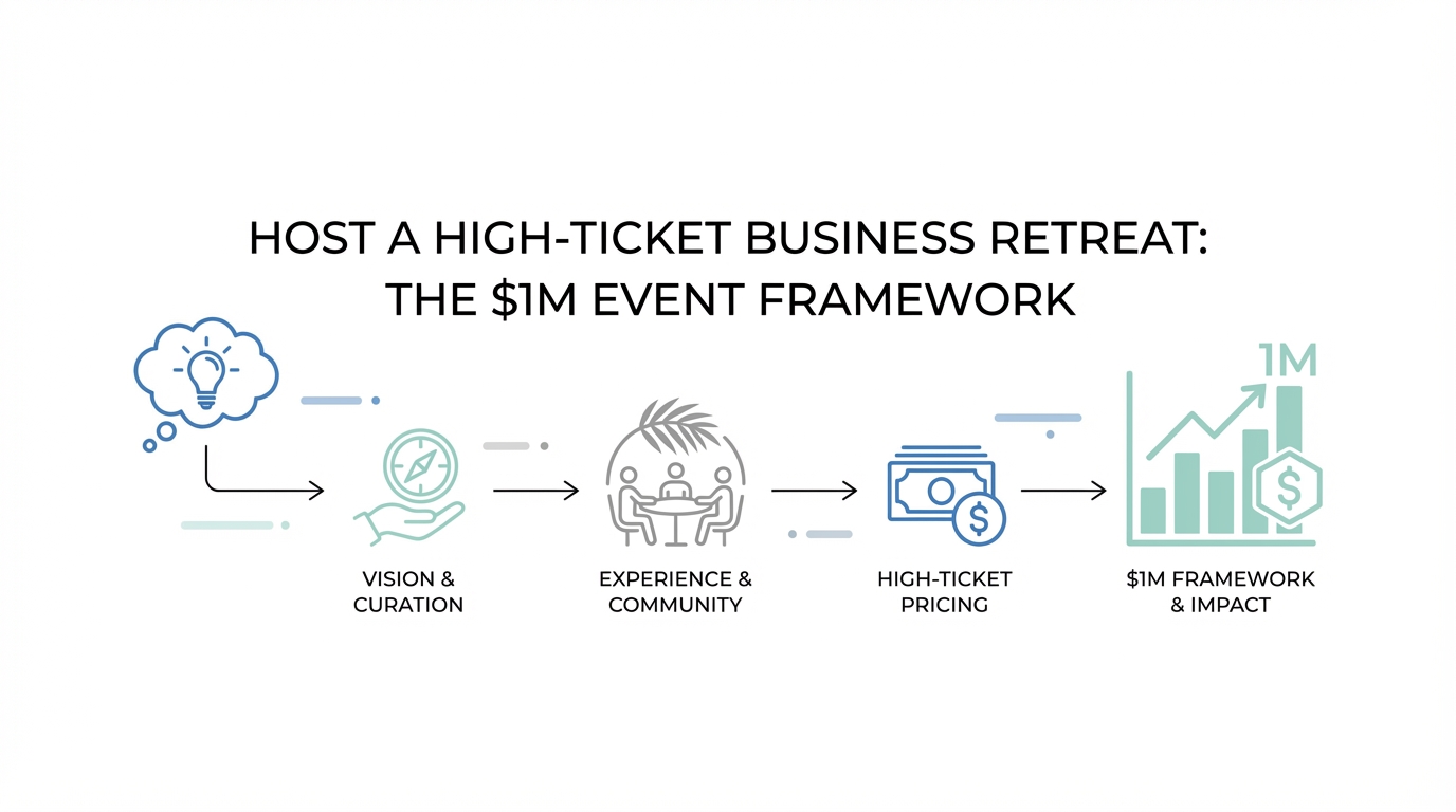 How to Host a High-Ticket Business Retreat: The $1M Event Framework