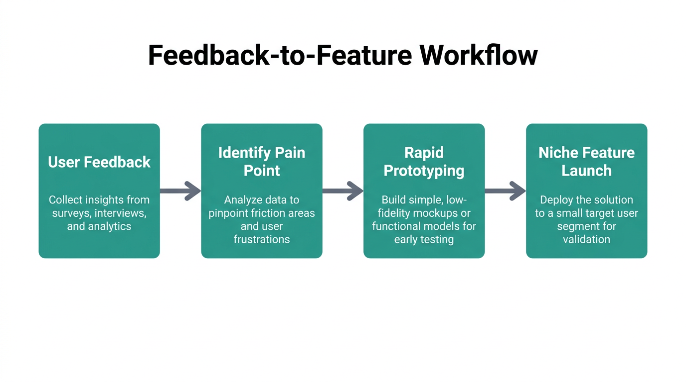 The process of turning customer discovery into a competitive market advantage.