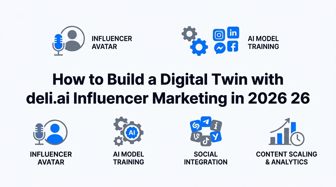 How to Build a Digital Twin with deli.ai for Influencer Marketing in 2026