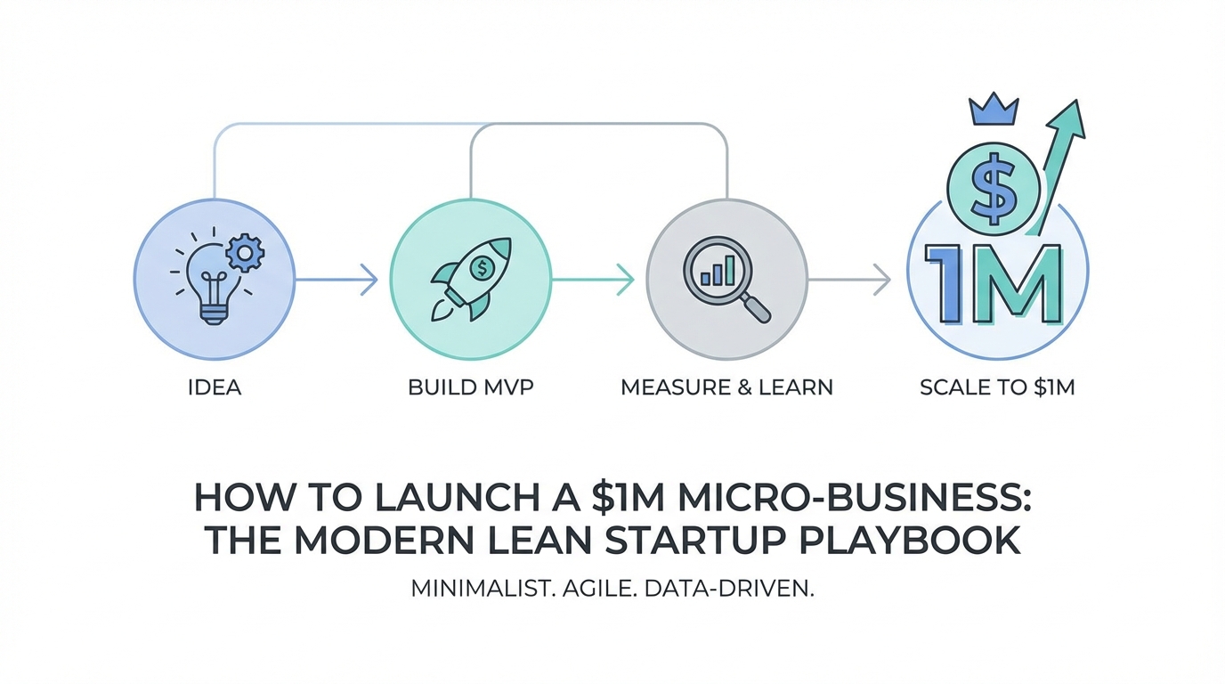 How to Launch a $1M Micro-Business: The Modern Lean Startup Playbook