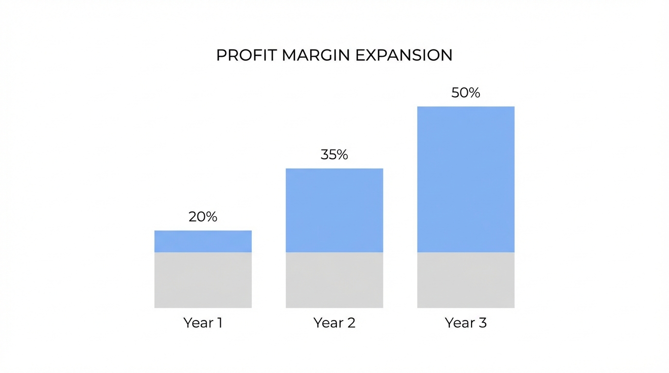 Step 5 Scaling To 80 Percent Margins