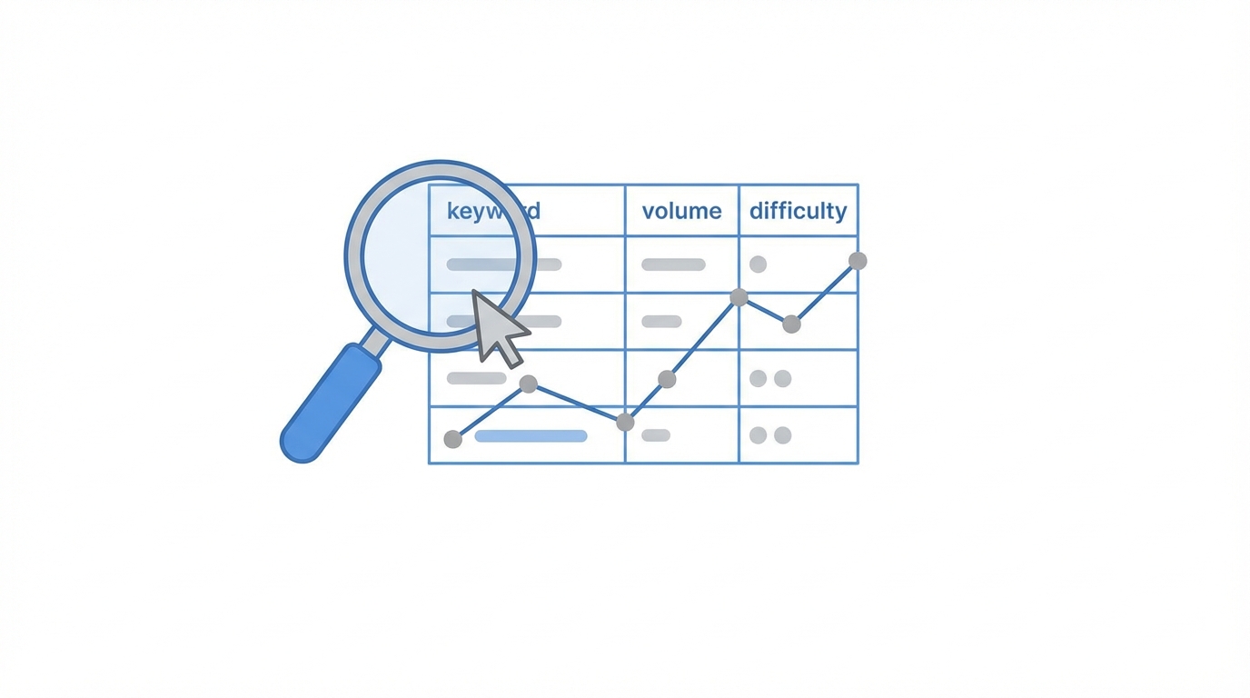 Step 1 Identifying High Volume Keywords