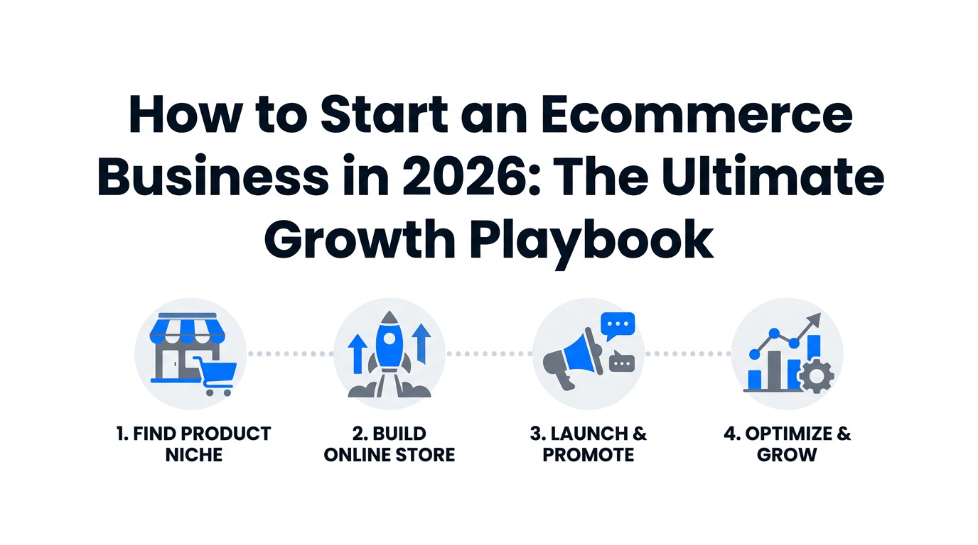 How to Start an Ecommerce Business in 2026: The Ultimate Growth Playbook
