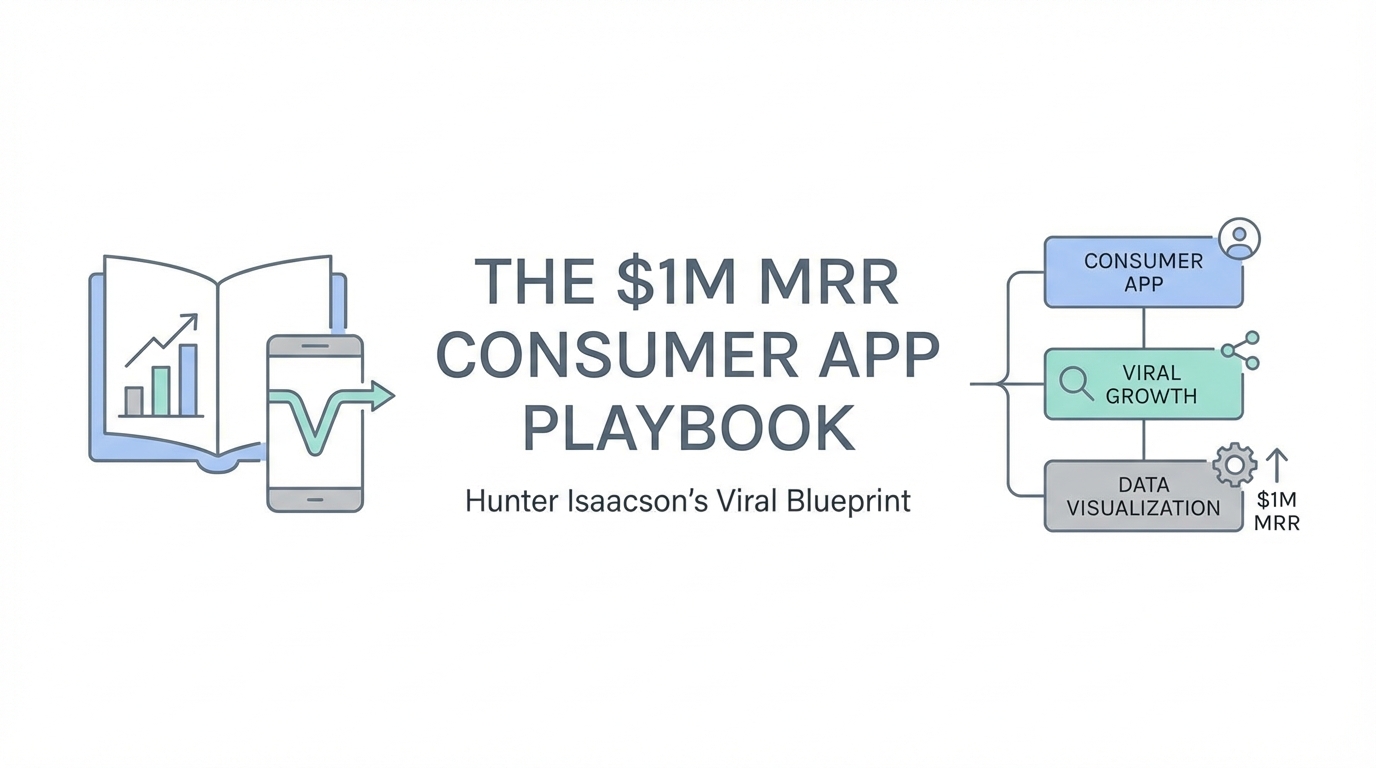 The $1M MRR Consumer App Playbook: Hunter Isaacson’s Viral Blueprint