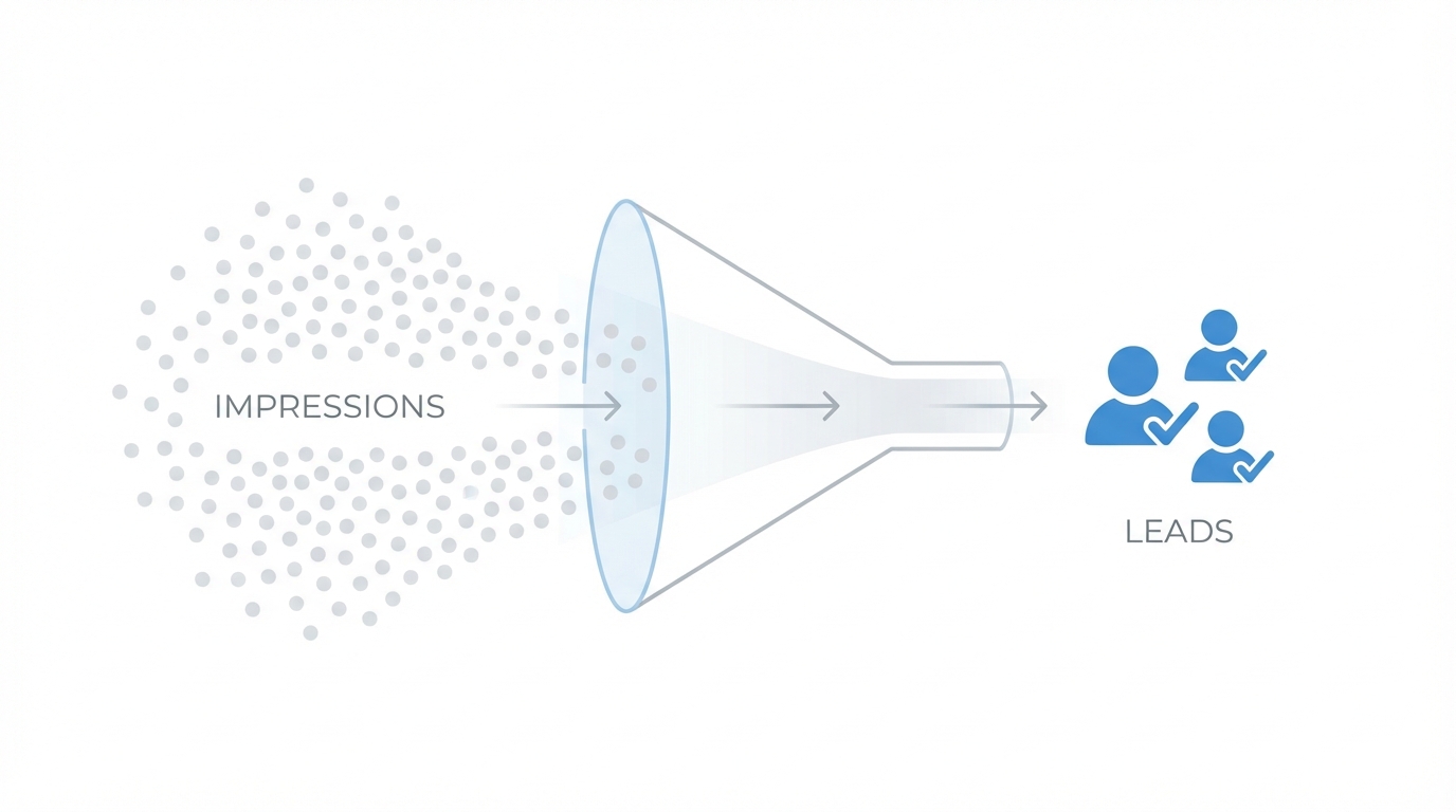 Converting Impressions Into Leads