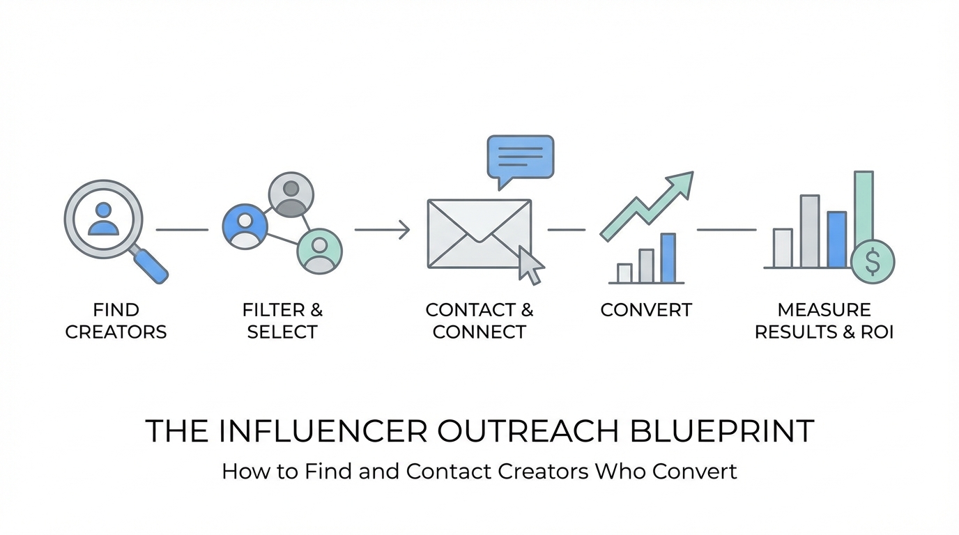 The Influencer Outreach Blueprint: How to Find and Contact Creators Who Convert
