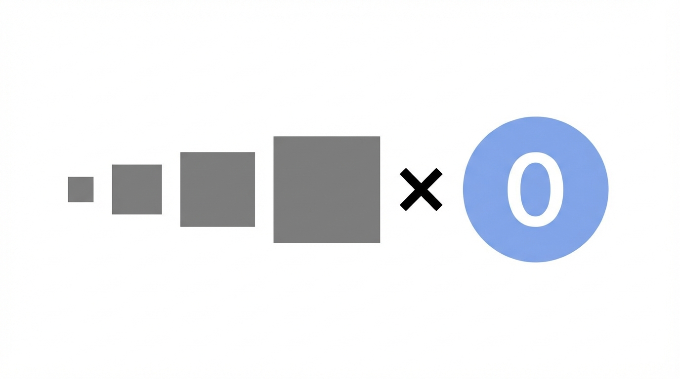 Avoiding The Multiply By Zero Moment