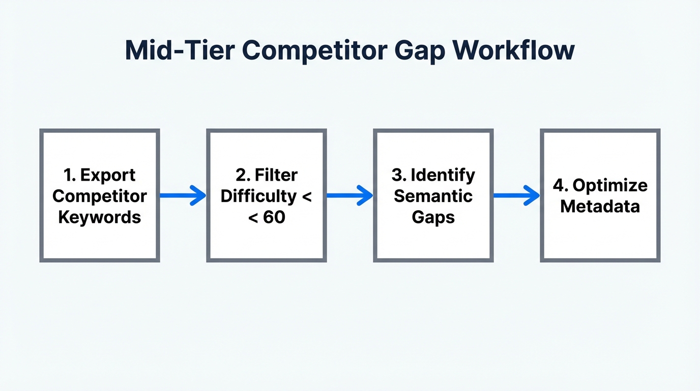 Identifying The Goldilocks Zone Keyword Difficulty
