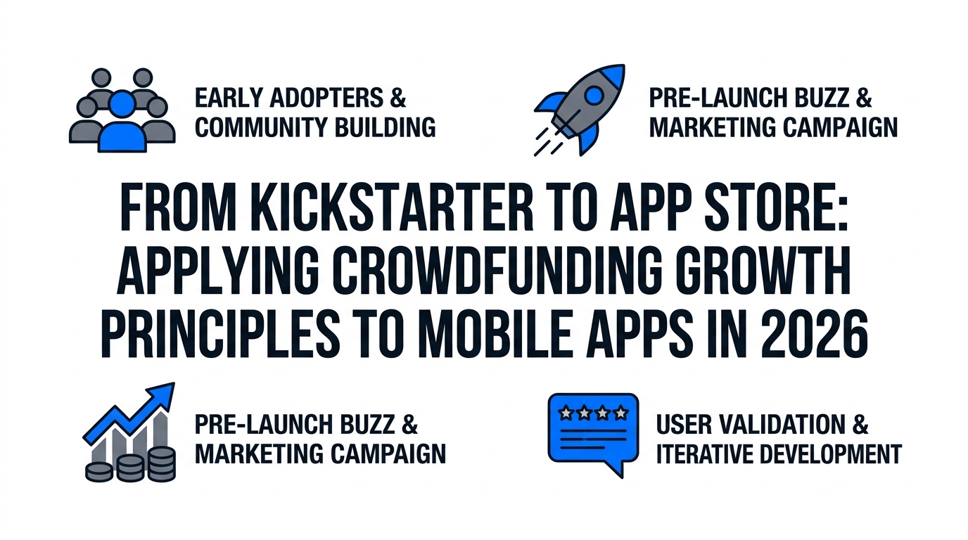 From Kickstarter to App Store: Applying Crowdfunding Growth Principles to Mobile Apps in 2026