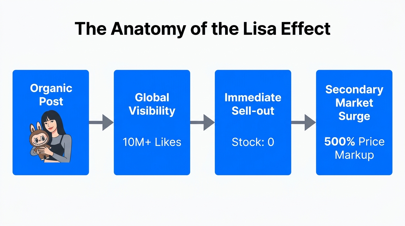 How a single celebrity endorsement triggered a global supply shortage.