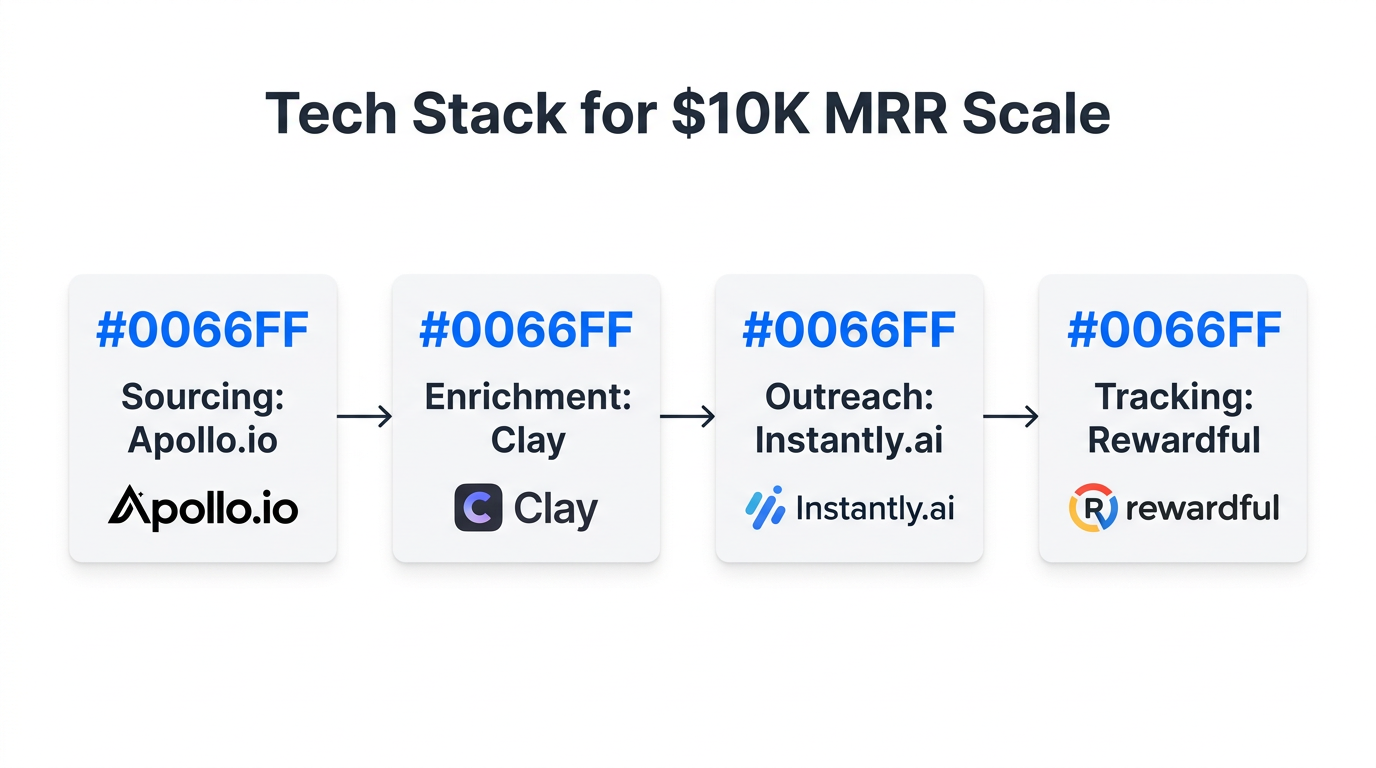 The automated software stack used to source and manage connectors.