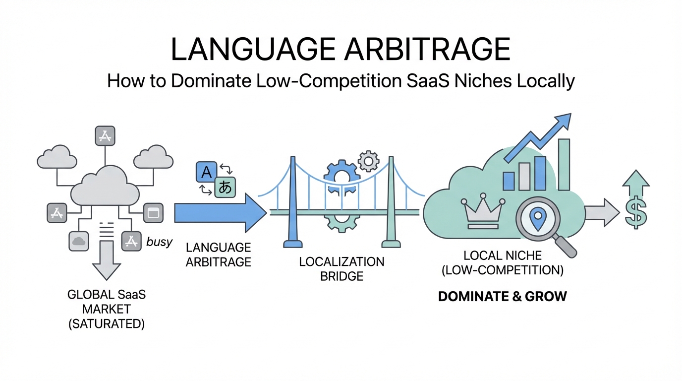 Language Arbitrage: How to Dominate Low-Competition SaaS Niches Locally