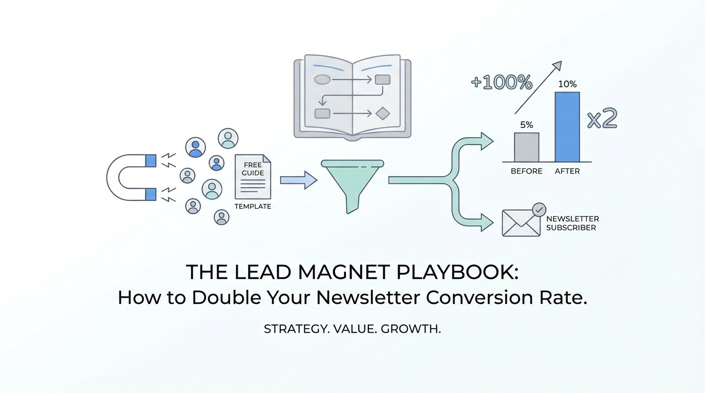 The Lead Magnet Playbook: How to Double Your Newsletter Conversion Rate