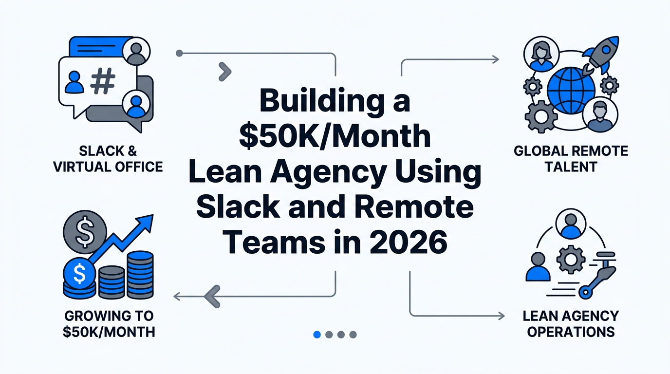 Building a $50K/Month Lean Agency Using Slack and Remote Teams in 2026