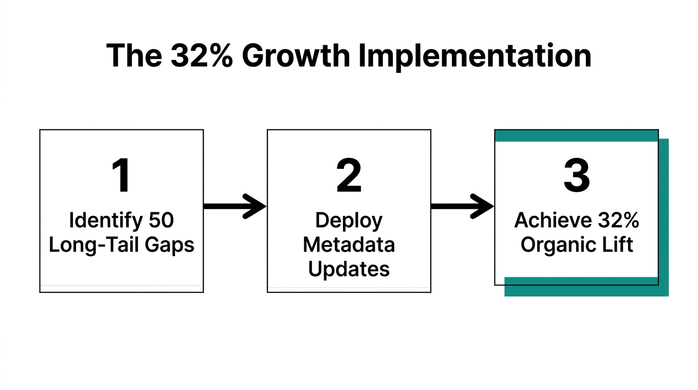 Three-step process to achieving the 32% organic growth benchmark.