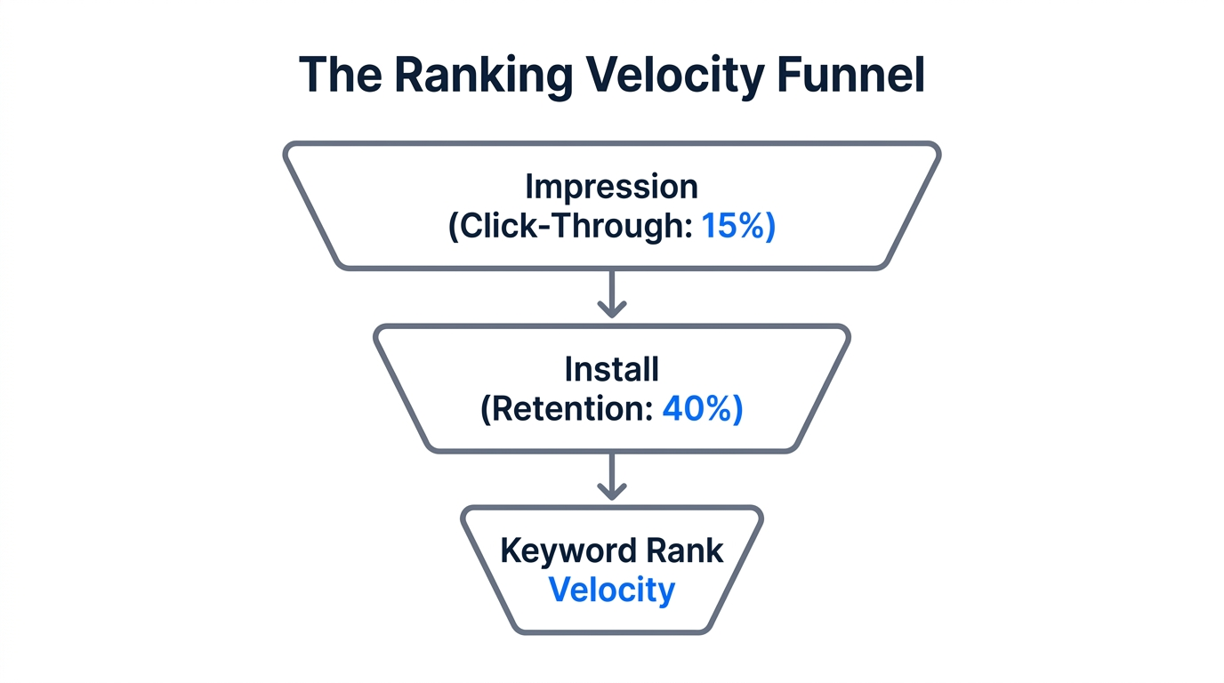 How user engagement metrics directly drive keyword ranking velocity.