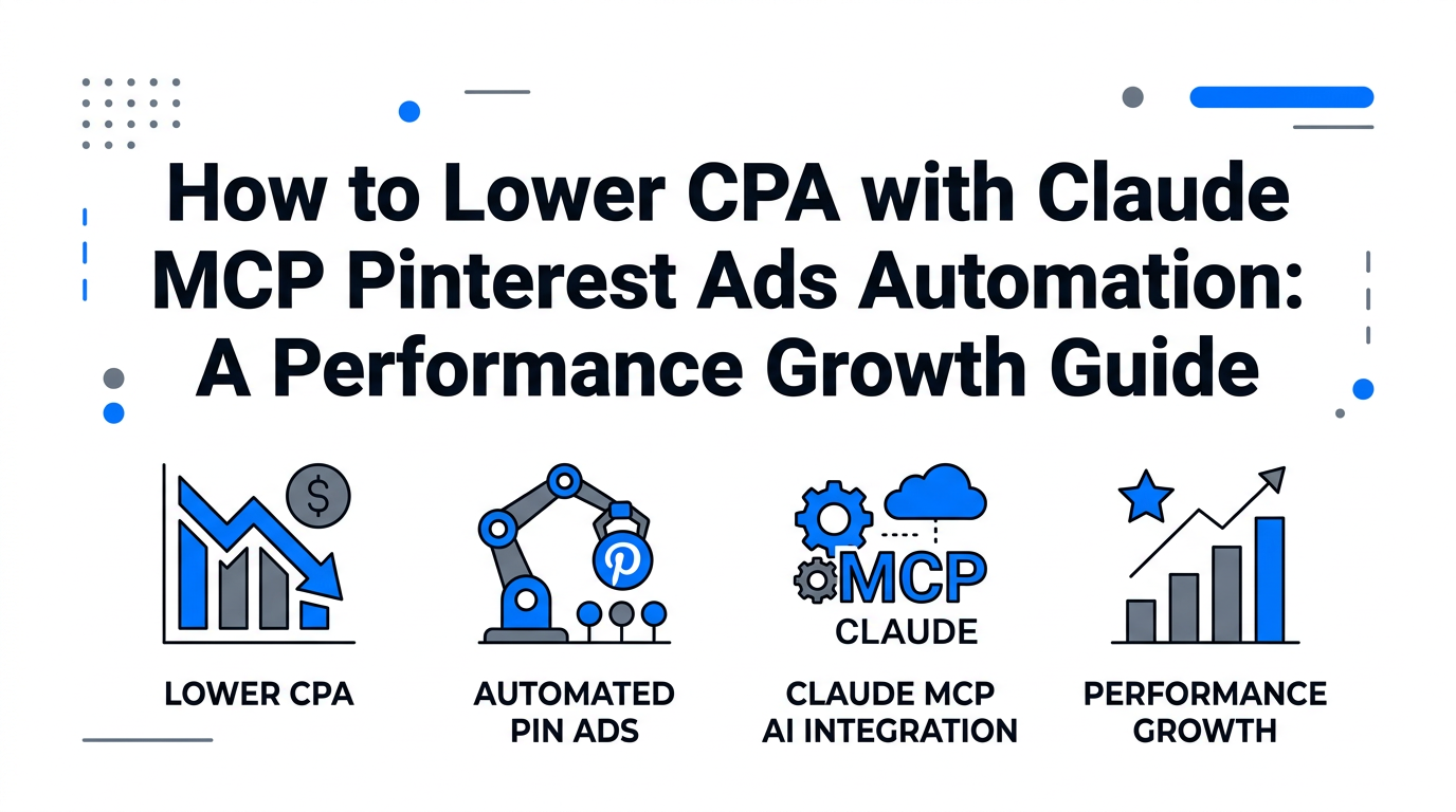How to Lower CPA with Claude MCP Pinterest Ads Automation: A Performance Growth Guide