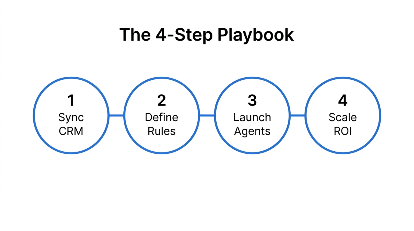 Step-by-step implementation guide for launching autonomous ad agents.