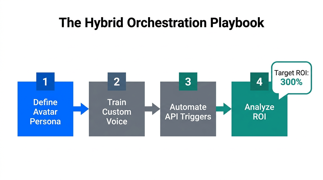 A strategic four-step playbook for managing synthetic influencer campaigns.