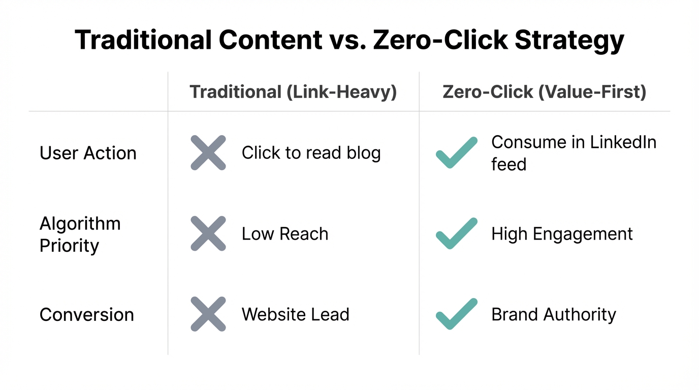 Zero Click Content Marketing