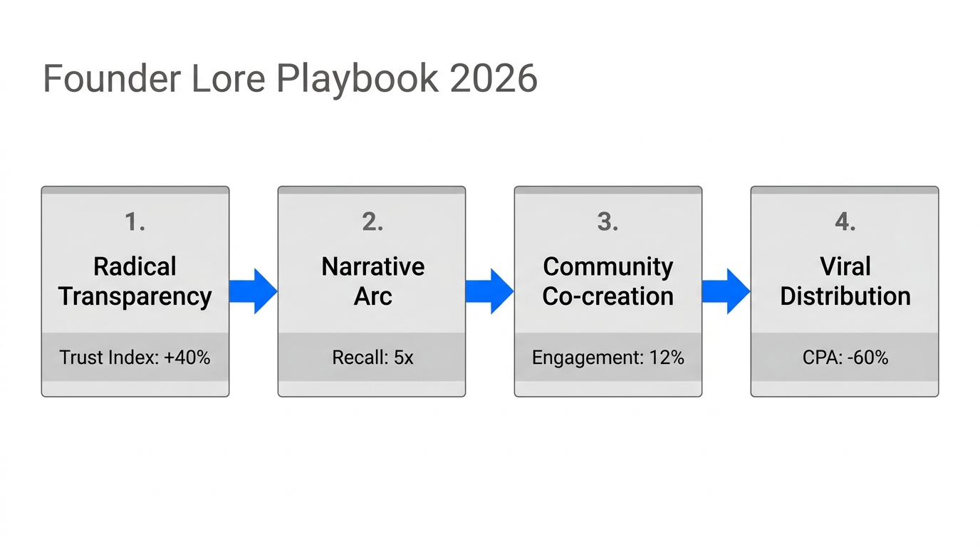 The four-step framework for establishing founder-led distribution in 2026.