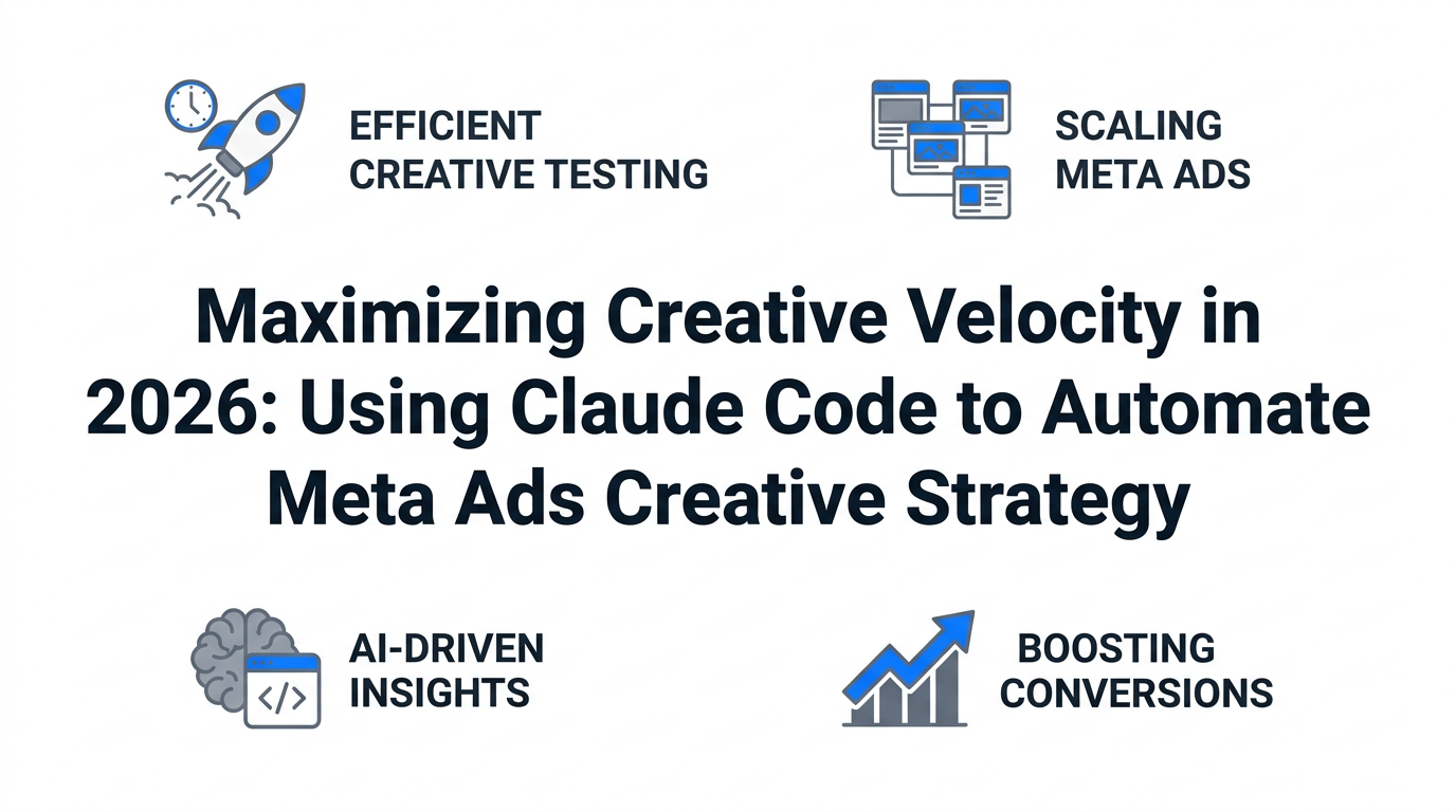 Maximizing Creative Velocity in 2026: Using Claude Code to Automate Meta Ads Creative Strategy
