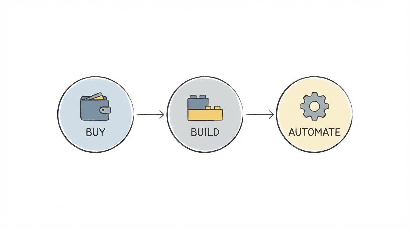The Playbook Buy Build Automate