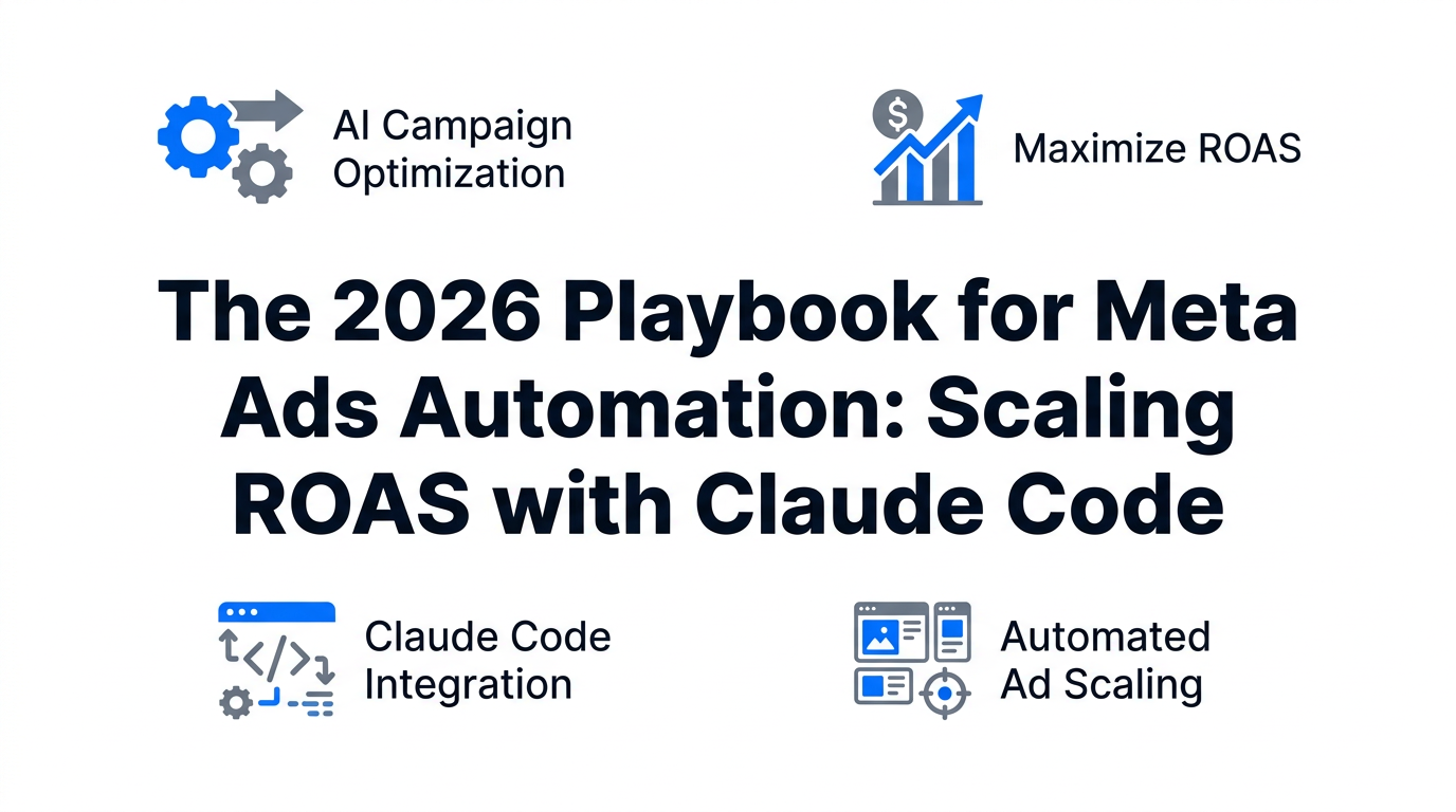 The 2026 Playbook for Meta Ads Automation: Scaling ROAS with Claude Code